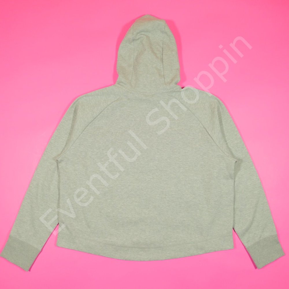 Nike Women's Sportswear Tech Fleece Windrunner Hoodie Jacket in Gray Size XL - Picture 3 of 9
